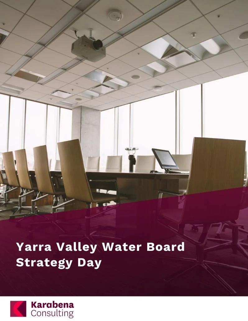 Yarra Valley Water Board Strategy Day