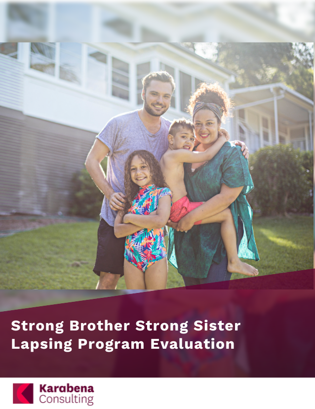 Strong Brother Strong Sister Lapsing Program Evaluation