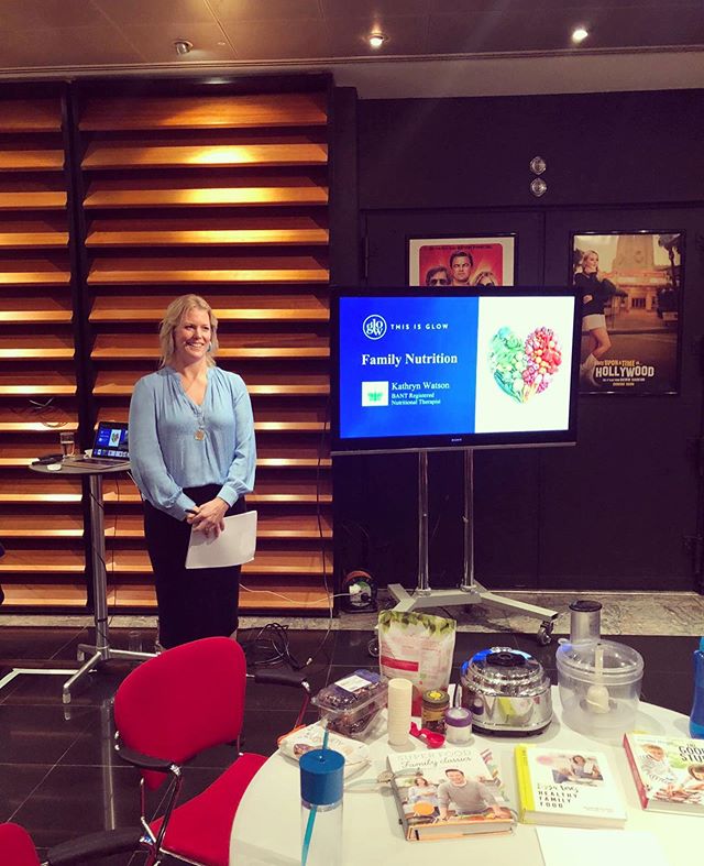 Another great morning @sonypicturesuk with the fab @kathrynwatsonnutrition talking about family nutrition. Main take outs: eat the rainbow 🌈, be consistent, don&rsquo;t put sugary foods on a pedestal as treats for eating veg and....relax! 
Lots of h