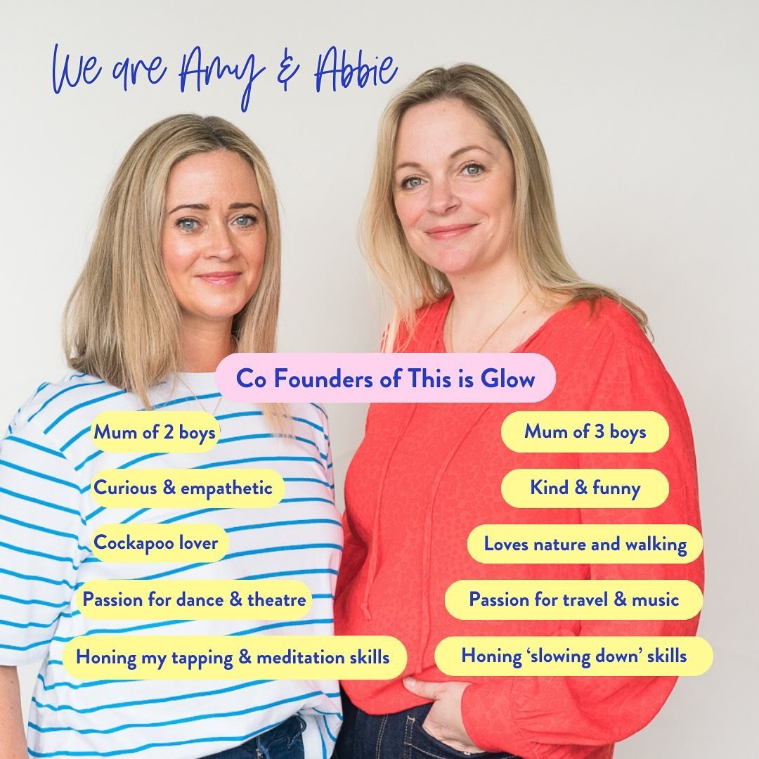 Morning! We&rsquo;ve had a few new followers recently so thought we would take the opportunity to introduce ourselves and let you know a bit more about who we are and what we do.

We are Amy and Abbie, Co founders of This is Glow and our mission to h