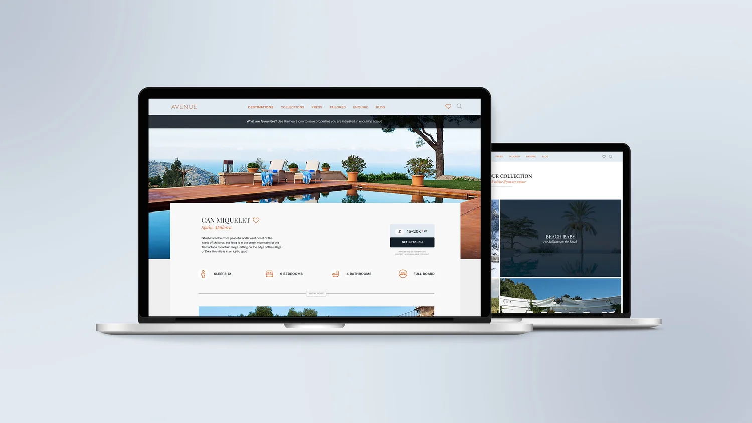 Avenue Brand & Website Design — Keeping Studio