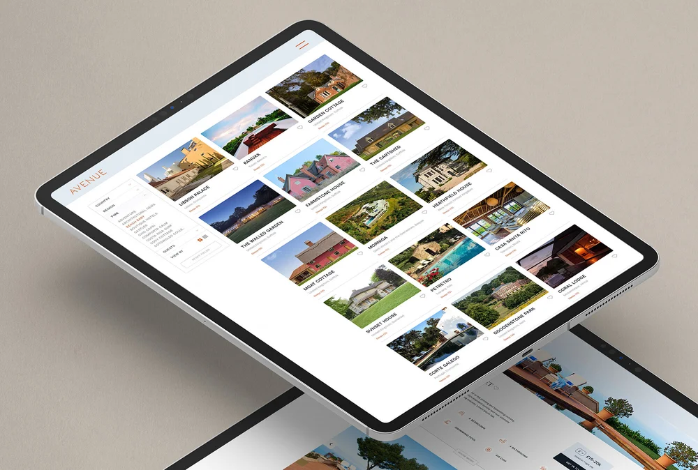 Avenue Brand & Website Design — Keeping Studio