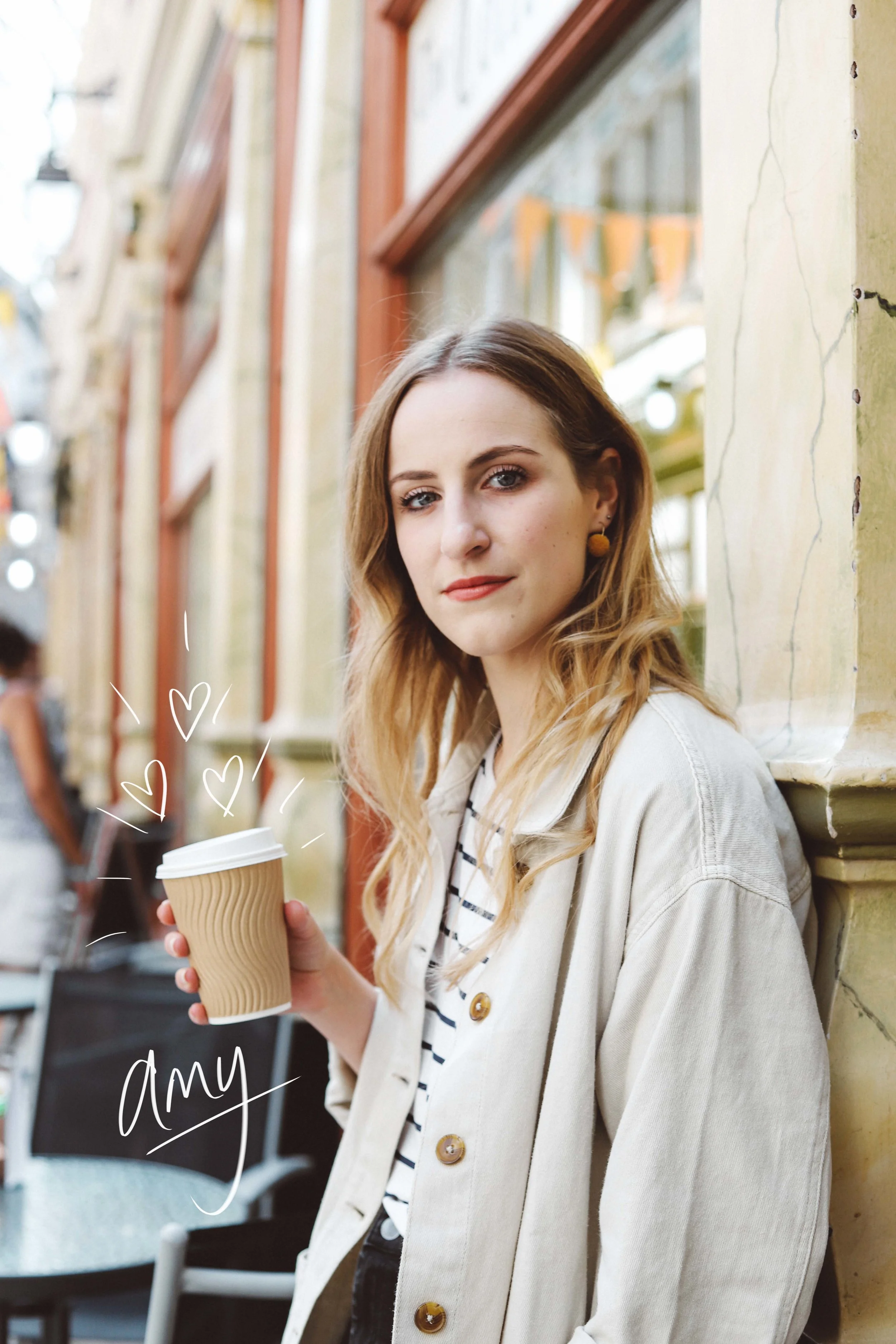 Amy got stuck in straight away and had so many ideas to tell me, which is always so helpful when shooting! She's also a fellow coffee and plant lover. B: https://www.callmeamy.co.uk I: https://www.instagram.com/callmeamye/
