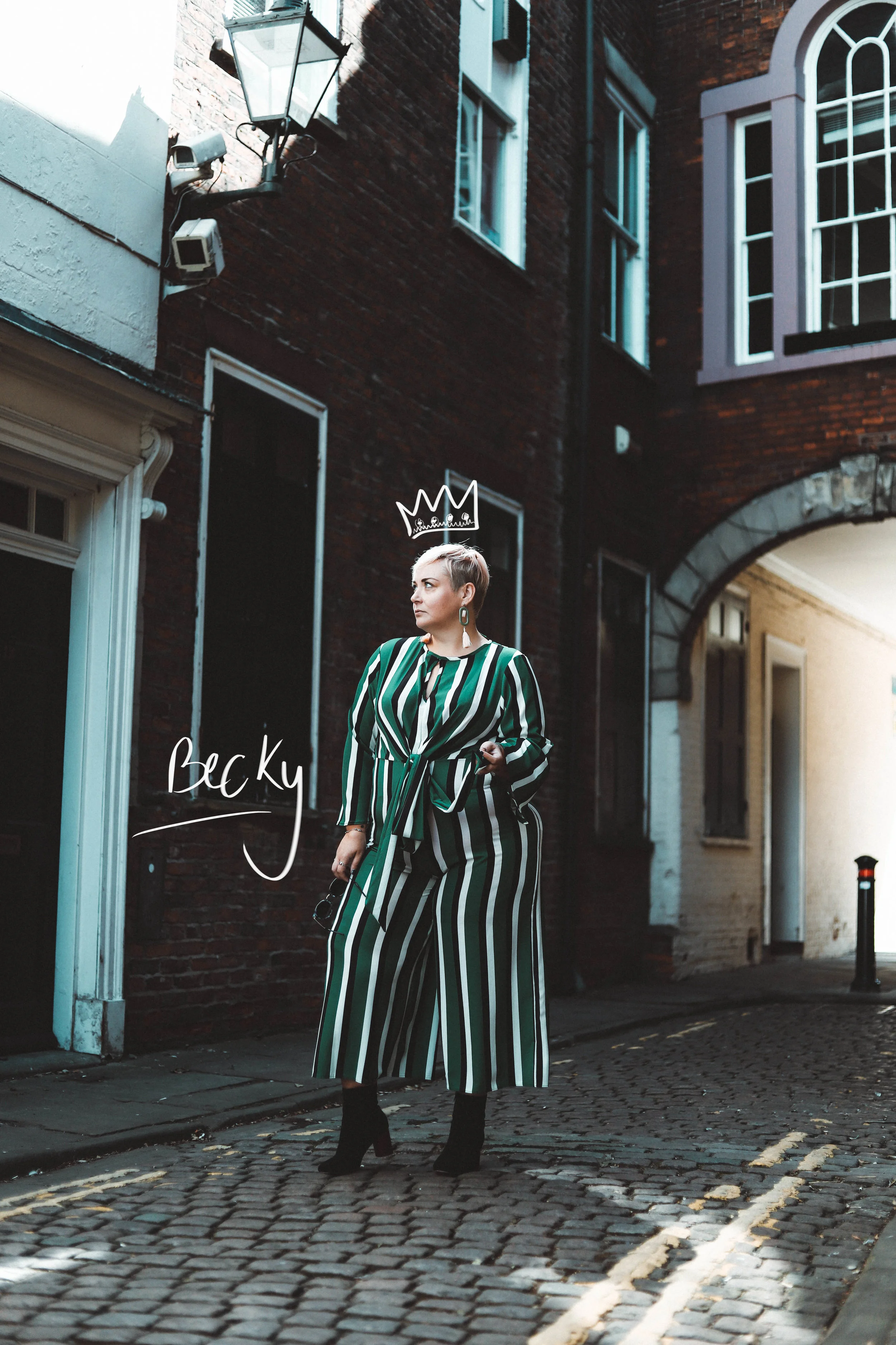 My queen Becky! This woman is so fierce and fabulous and strong as hell and it really came across in her images. B: http://www.beckybarnesblog.co.uk/ I: https://www.instagram.com/beckybarnesblog/