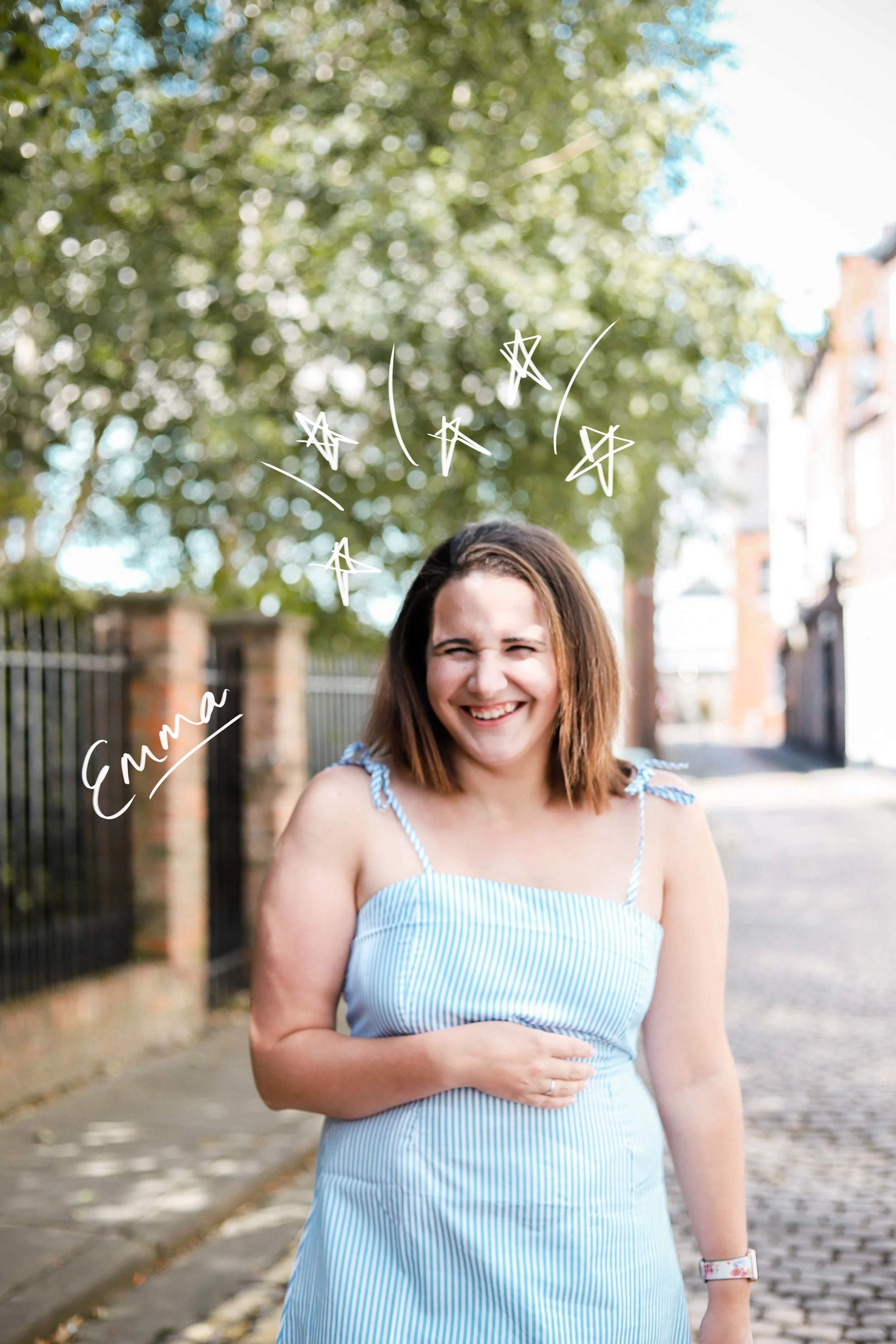 Emma is one of the sweetest girls I've ever met and killed it on the day! Look how happy she is! You can't help but smile with her. B: http://www.thepinpicker.co.uk/ I: https://www.instagram.com/thepinpicker/