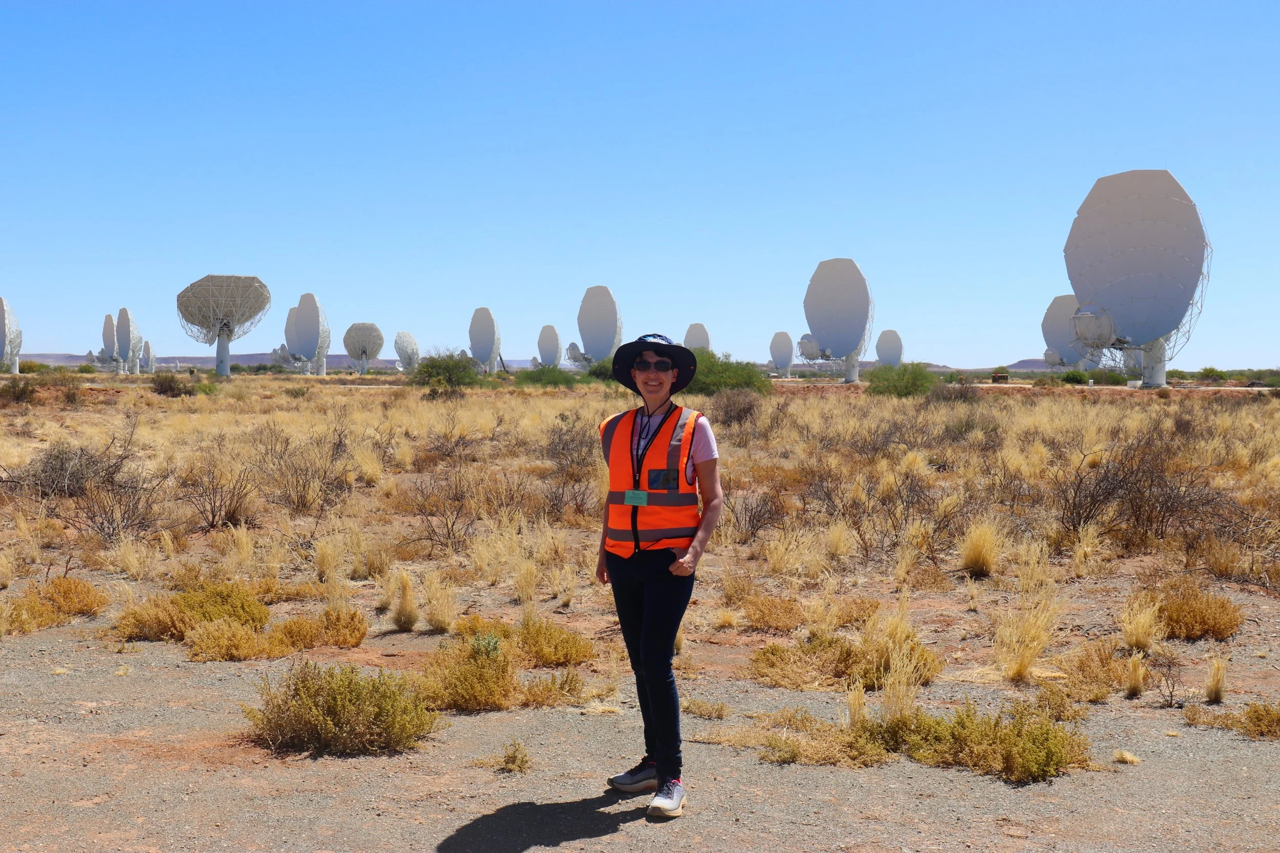 Visiting the MeerKAT Radio Telescope in South Africa