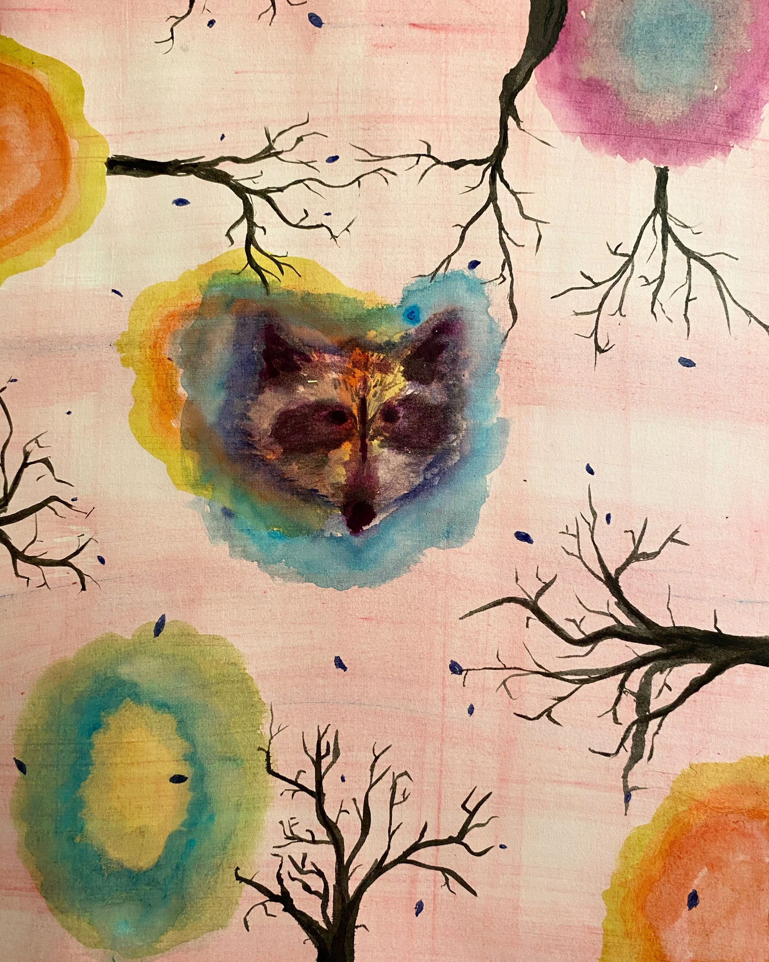 In The Sky, Raccoon Friend 