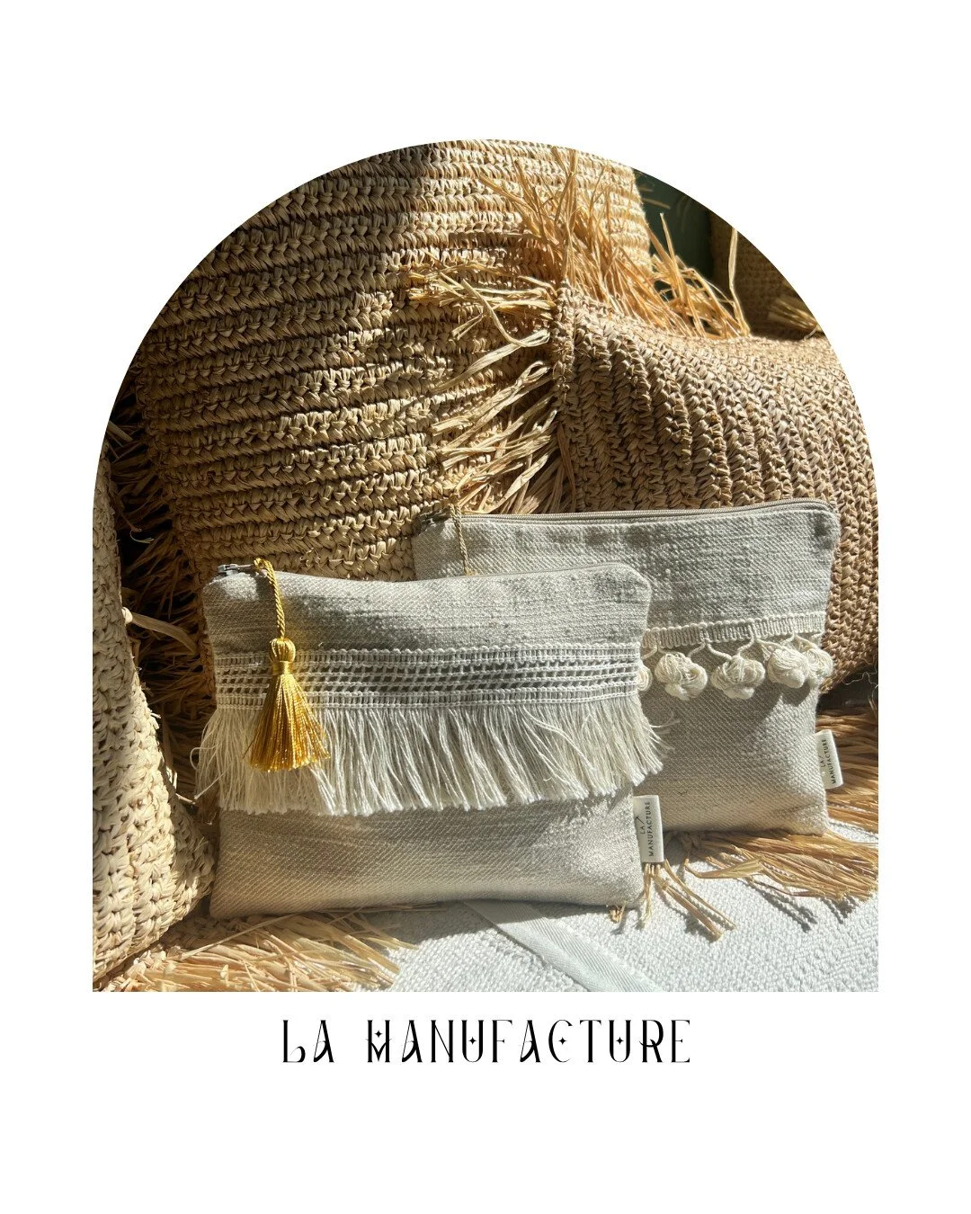 ☽ ACCESSOIRES
Happy news ! @_lamanufacture_  revient au Folk avec ses cr&eacute;ations upcycl&eacute;es, color&eacute;es et pleines de charme ♻️

Derri&egrave;re La Manufacture, il y a Debora, qui donne une seconde vie aux textiles oubli&eacute;s en 