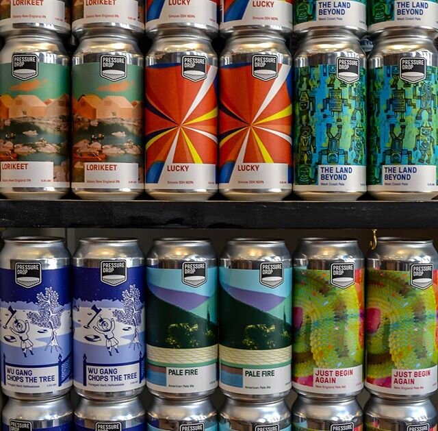 Look at these beautiful cans. LOOK AT THEM! The beer inside is beautiful too. You know you want it. Order all 6 Pressure Drop beers via Deliverbrew and get 20% off your whole order! Whaaat?! What a bank holiday deal?!&quot; we hear you cry. We know! 