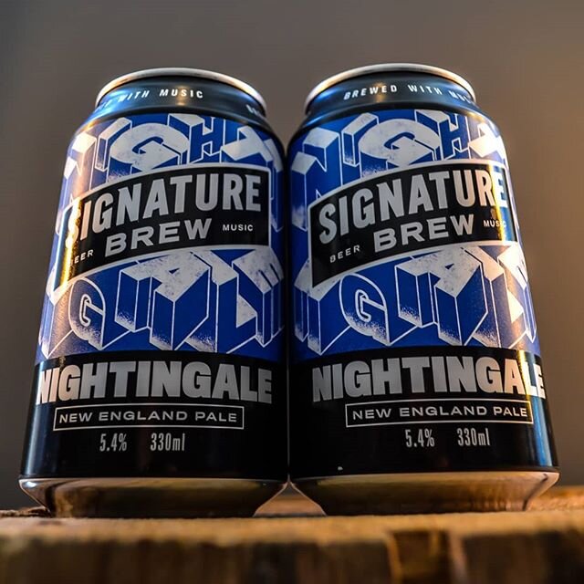 &pound;1 from every can of Nightingale sold will be
donated to NHS charities. Originally brewed for Women of Manchester Punk Fesitval but, following the cancellation of the festival due to the current Covid crisis, Signature Brew decided to dedicate 