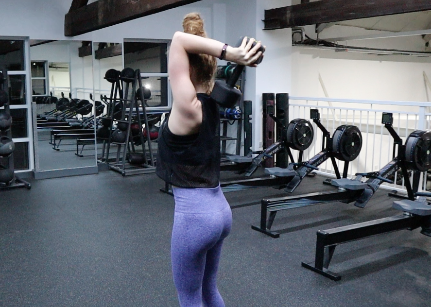 Standing Overhead Tricep Extension