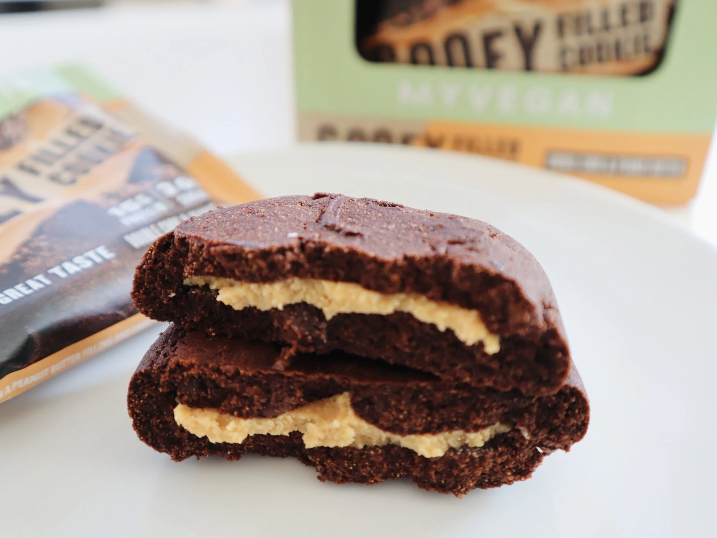 MyVegan Gooey Filled Cookie Review | MyProtein vegan snacks review