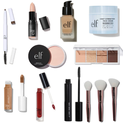 products from e.l.f. cosmetics