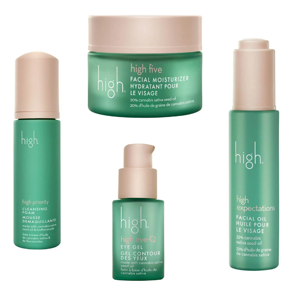 Cannabis-infused skincare? All about High Beauty vegan skincare products