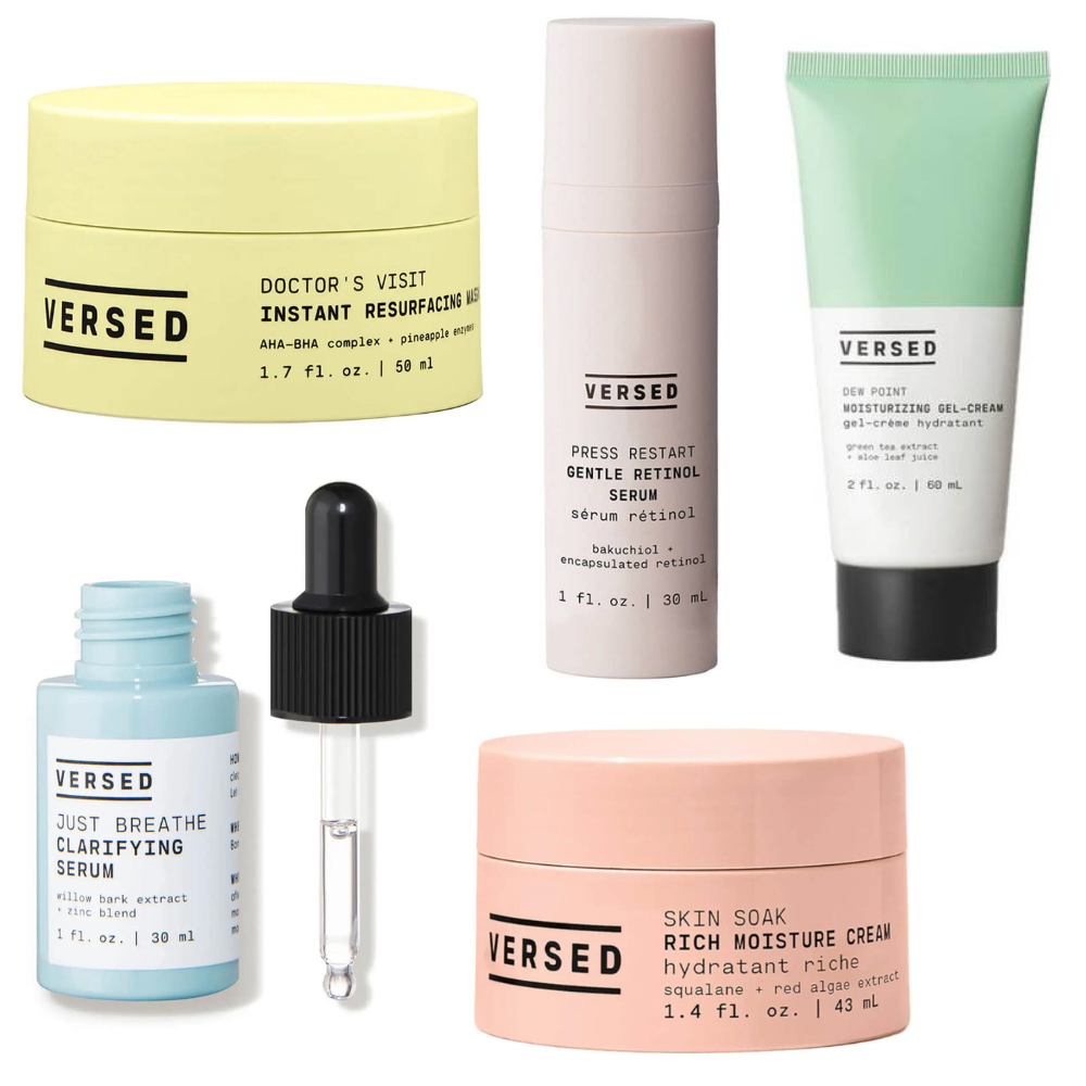 New to Versed Skincare? Here are the best Versed vegan skincare products to try