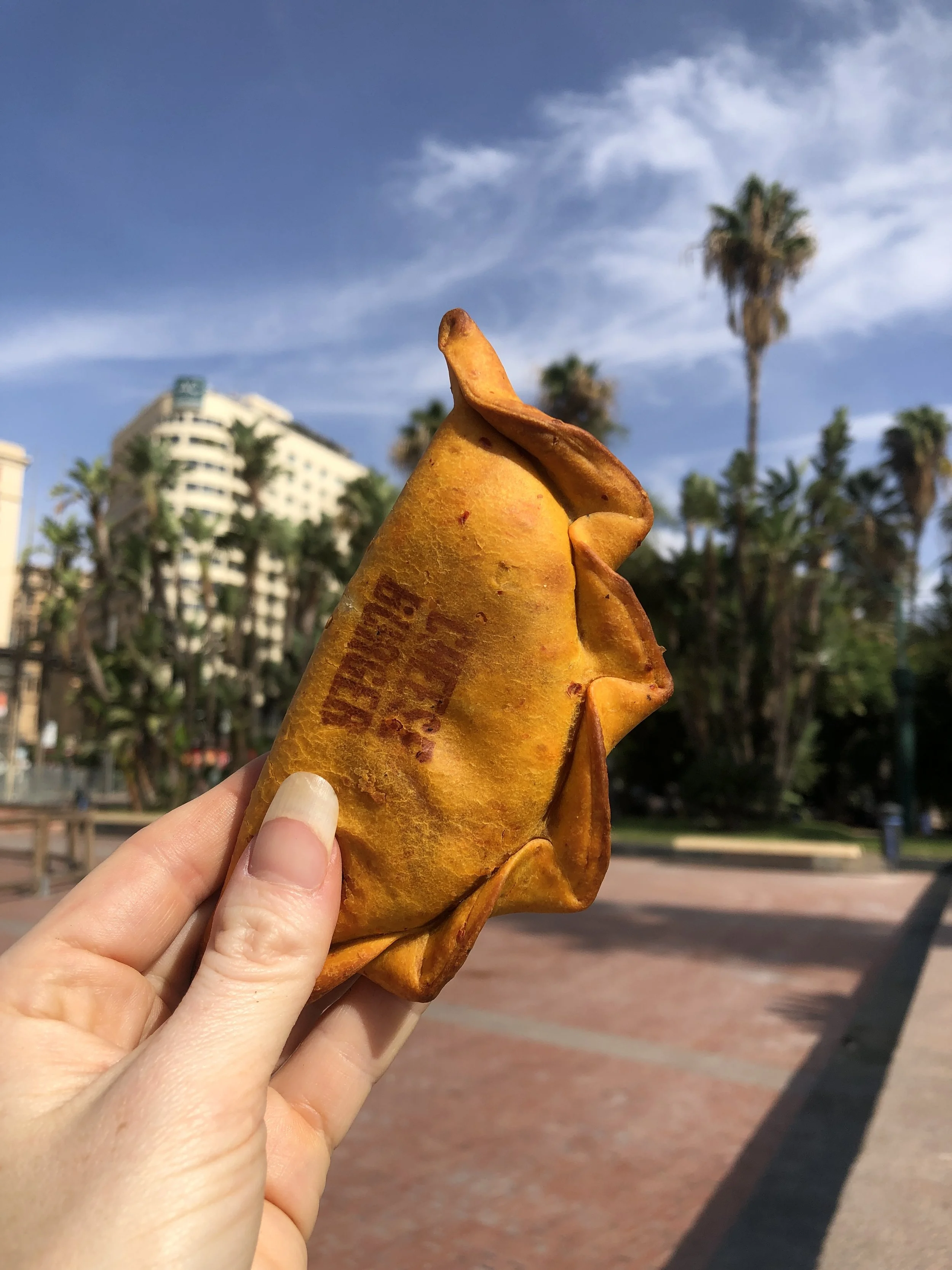 Where to find vegan empanadas in Malaga? Las Muns vegan empanadas