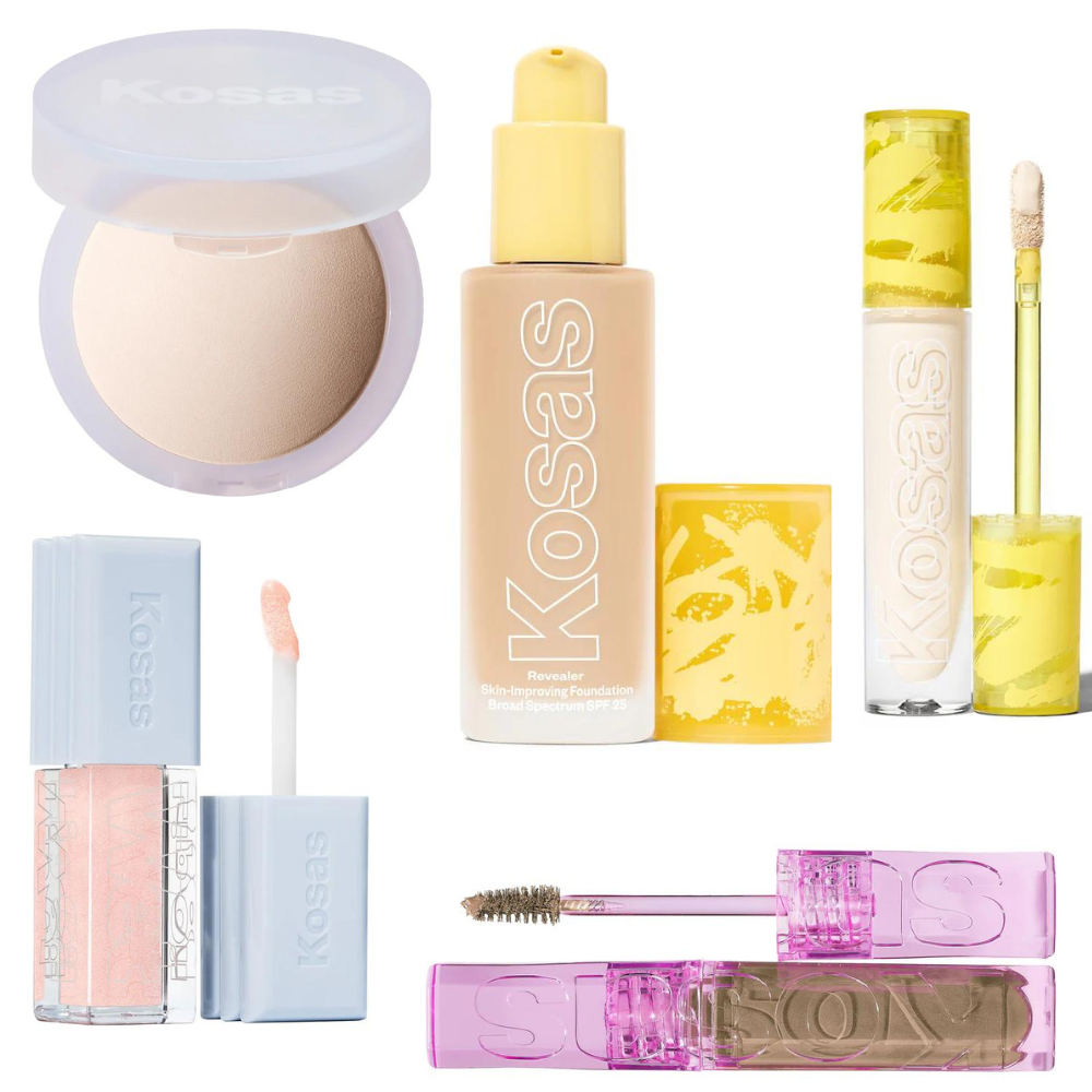 Which Kosas products are vegan and what are the best-sellers to try?