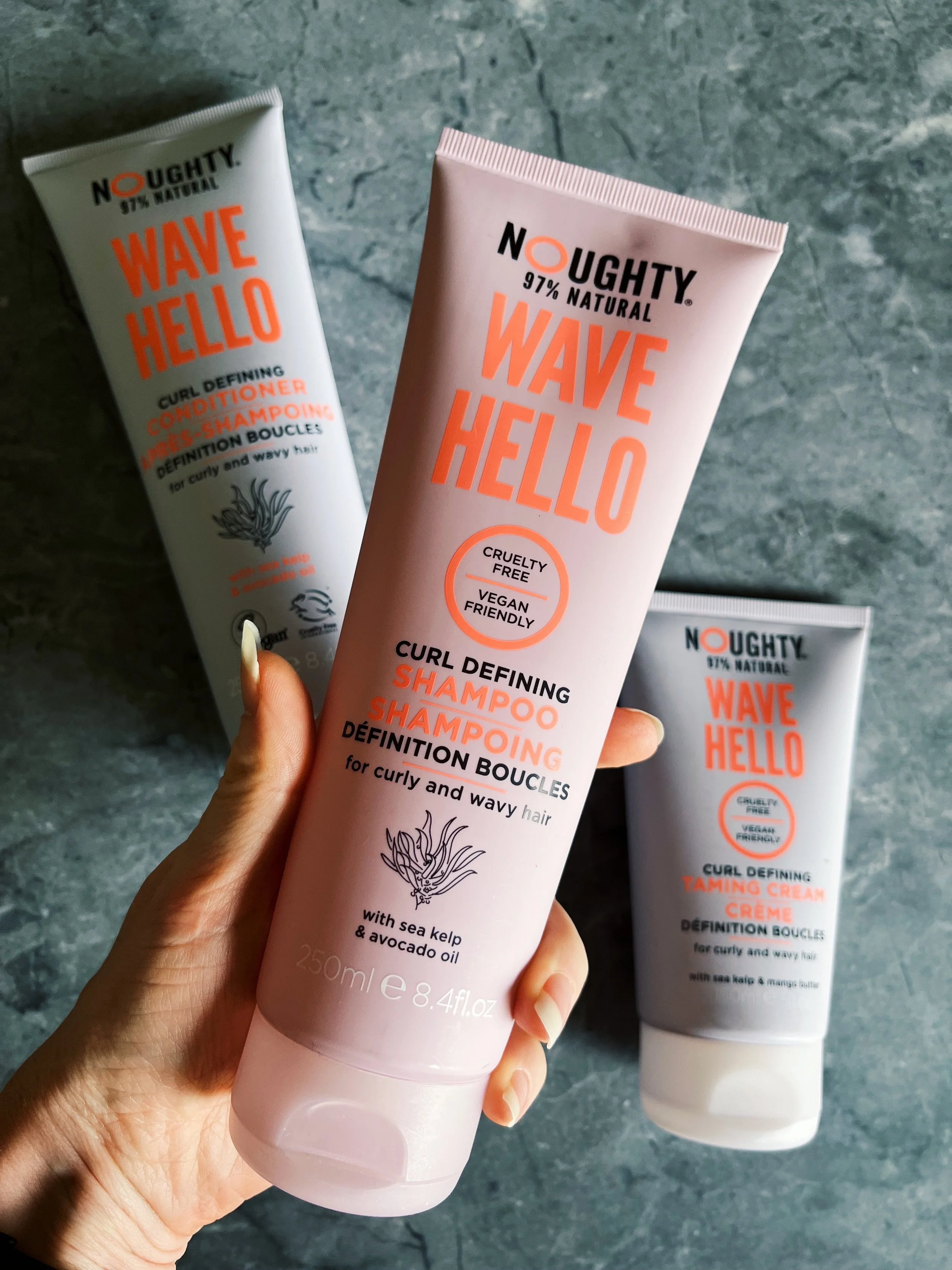 Noughty Wave Hello range for curly hair unsponsored review