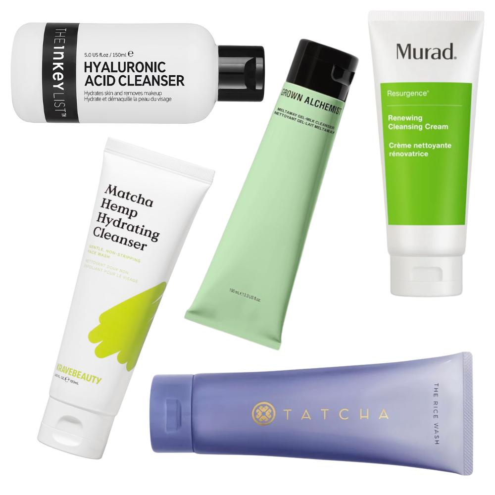 What are the best vegan cleansers for dry skin right now?