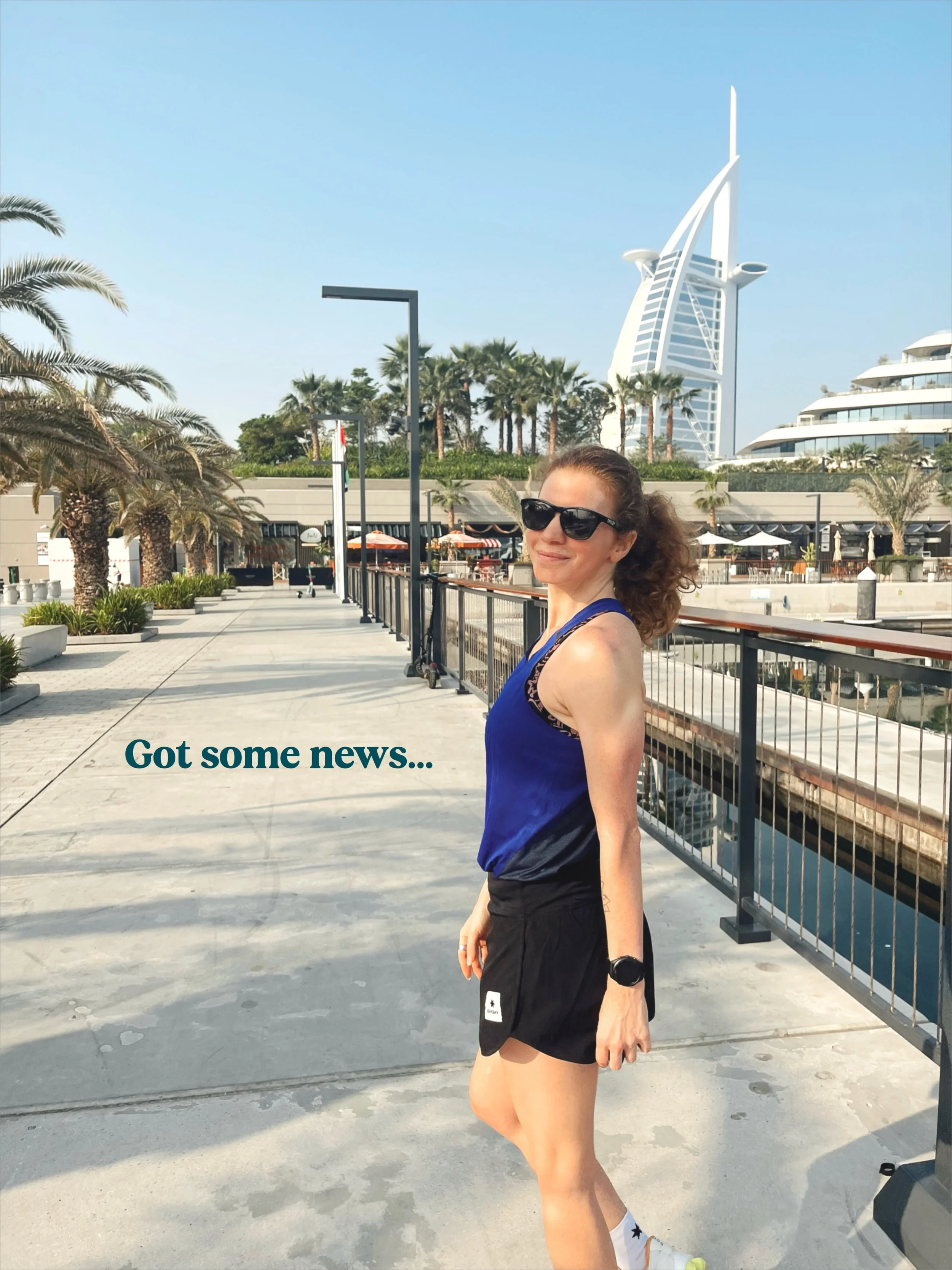 Excited to be part of the @burj2burj ambassador team for the 2027 edition 💫

January feels ages away but we all know how time flies. Before we know it, it will be time to get race ready! 
 Registrations open soon, don&rsquo;t miss out - but if you t