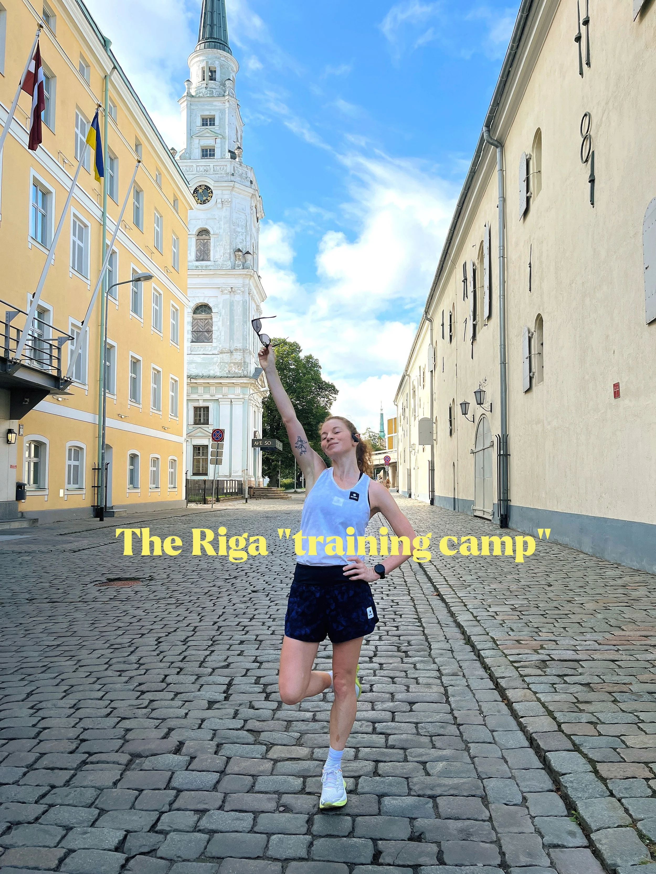 The Riga stats 🏃🏼&zwj;♀️ Ticked off a bunch of quality sessions &amp; my best long runs in a long while! It&rsquo;s a fantastic city for running with so many parks and route options along the river. 100% recommend 🫶🏻