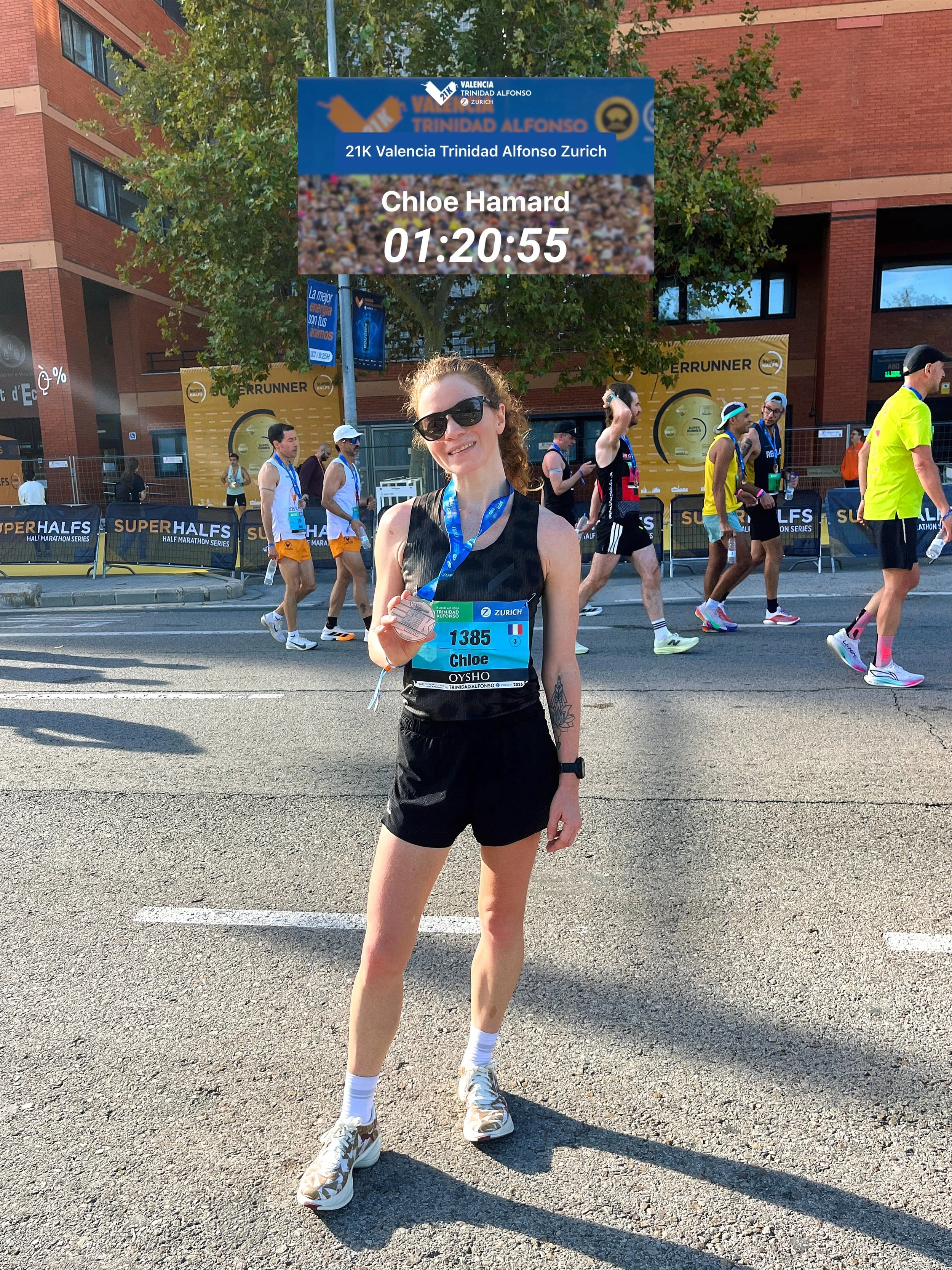 Valencia Half: 80:55 💃🏼

I love this race so much, the course, the atmosphere, everything. That&rsquo;s why I keep coming back! 
Not a new HM PB today, I ran with what the legs had. But a course PB by 35 seconds and another sub 81 in the bag 🏃🏼&z