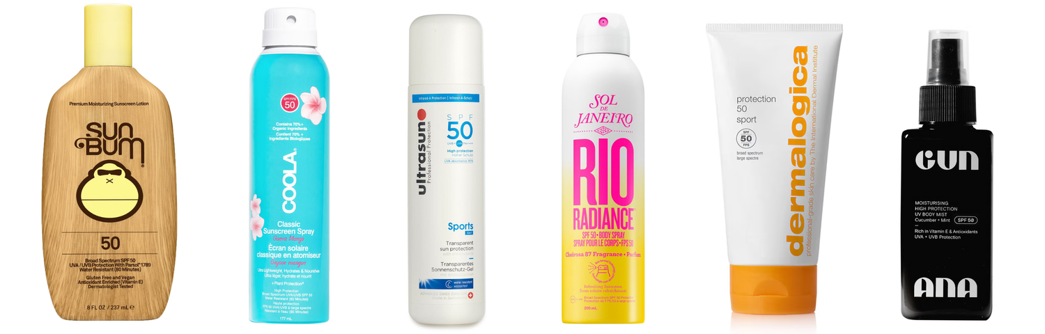 Suncon Body The best vegan body sunscreens with SPF 50