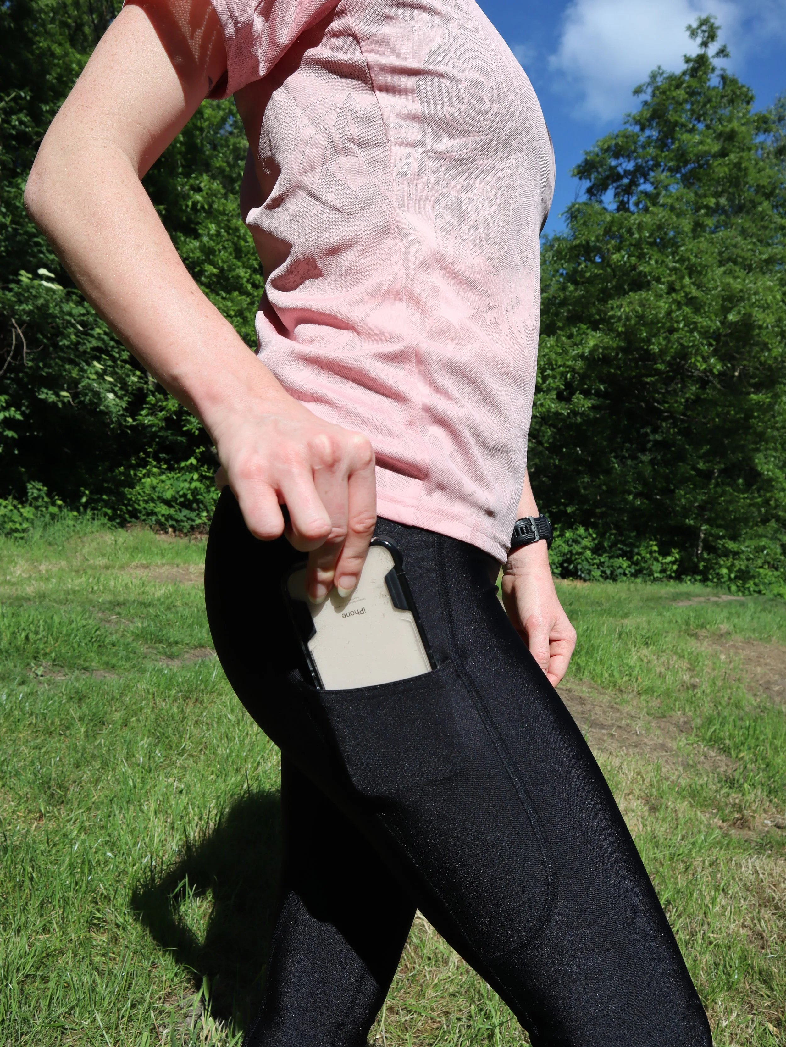 Flipbelt Jogging Leggings With Phone Pocket Women's Running Pants