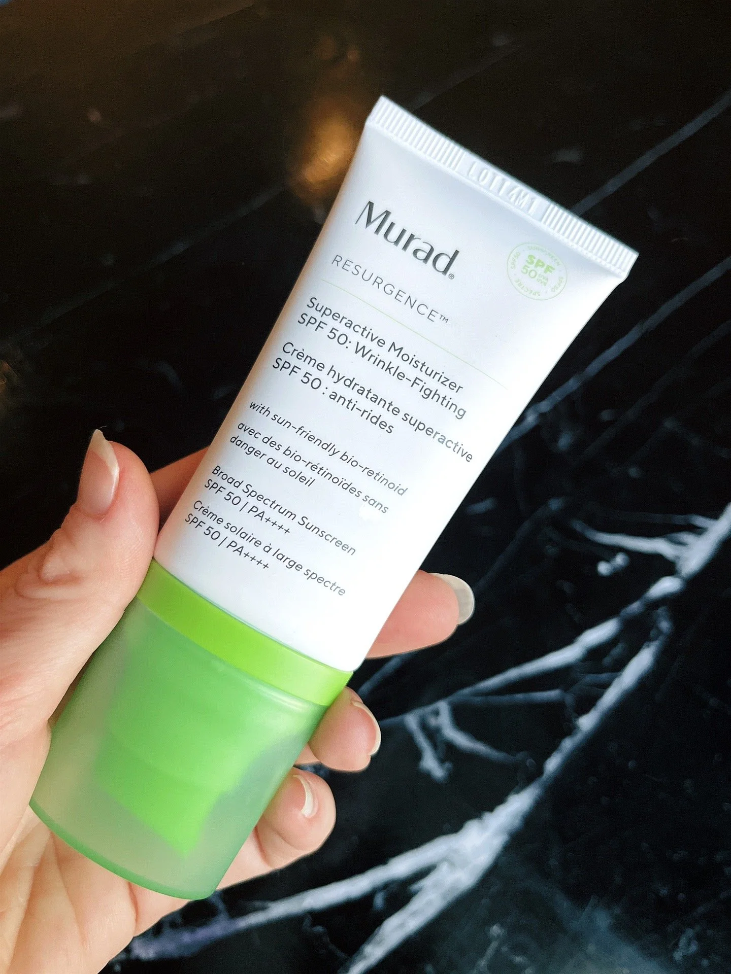 Murad Superactive Moisturiser SPF 50 Wrinkle Fighting: unsponsored review