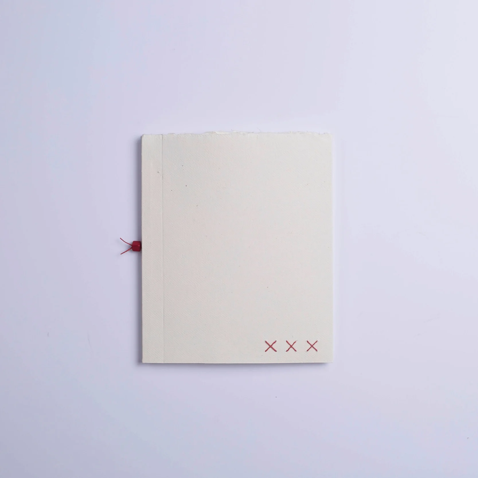 White Handmade Notebook