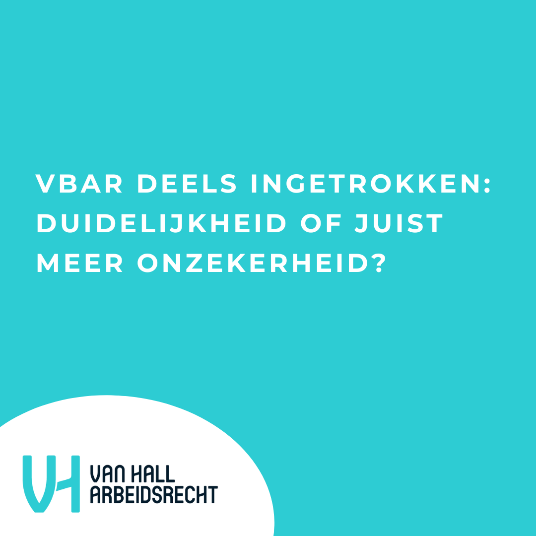 Wetsvoorstel Vbar gedeeltelijk ingetrokken: wat betekent dit voor werkgevers en zzp’ers?&nbsp; 