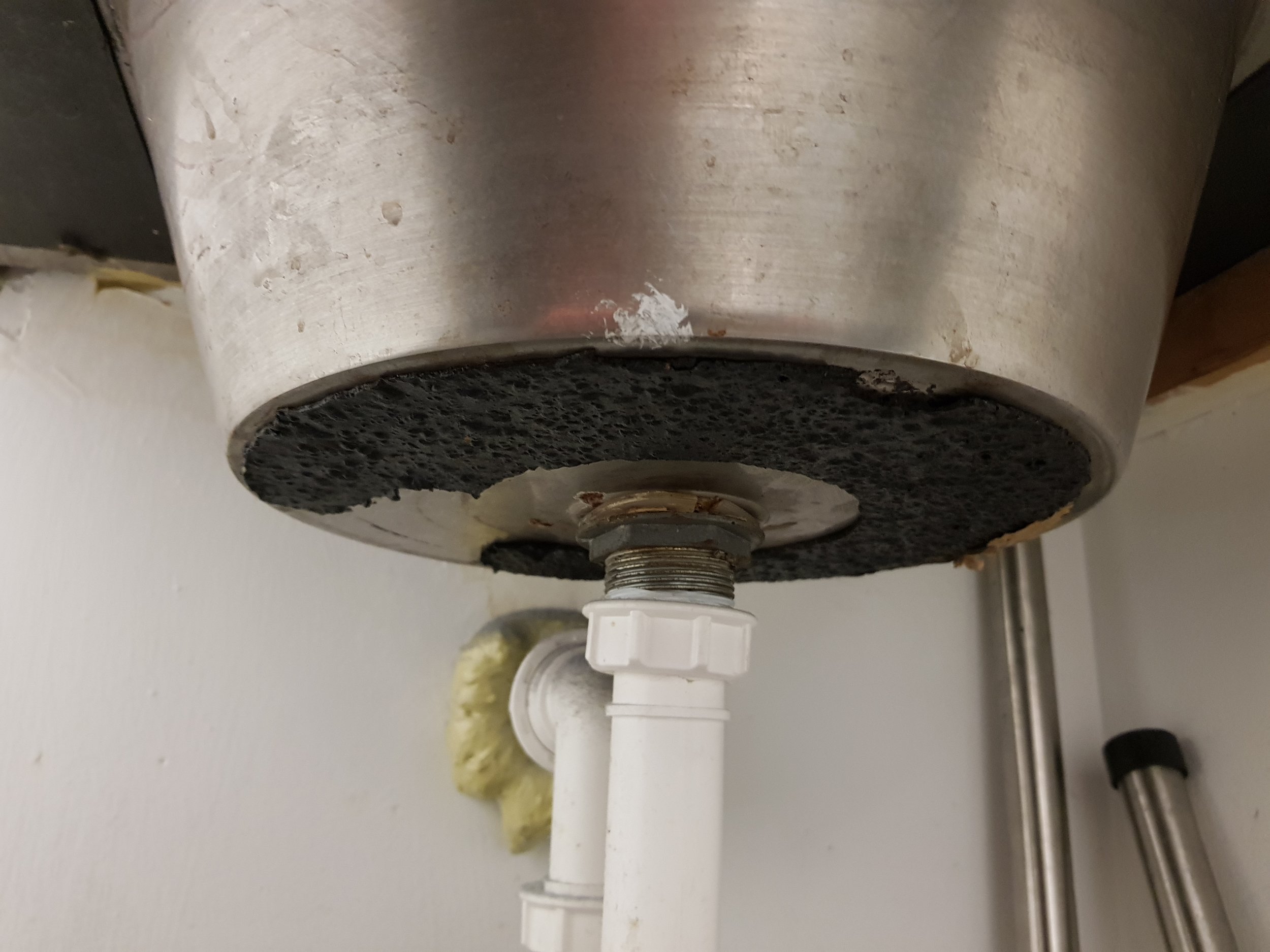 Asbestos Bitumen Sink Pad