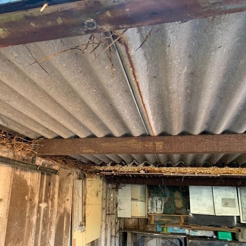 Corrugated Asbestos Cement Roof 