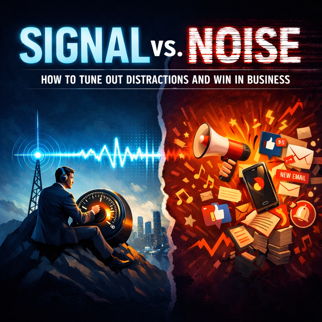 Signal vs. Noise: How to Tune Out Distractions and Win in Business