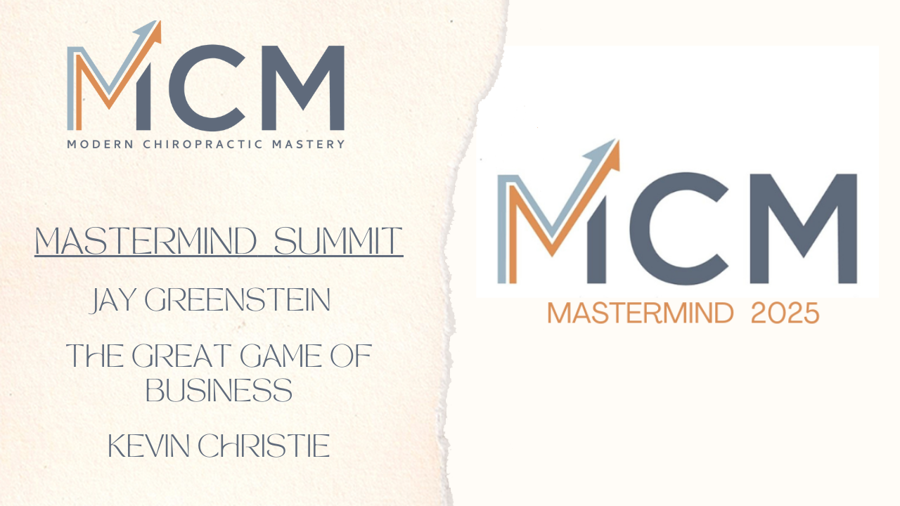 2025 Mastermind West — Modern Chiropractic Marketing