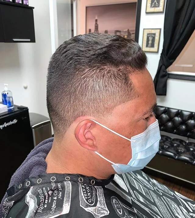 Mask Fades=The New NORM✂️😷.
.
.
.
.
.
.
.
#RebelBarbershop #ShannonBiz #BarberBiz #ShannonBiswurm #Rebel #Barber #BarberLife #BarbershopConnect #ShopLife #Chicago #ChicagoBarbers #ChicagoBarbershop #ChicagoHair #ChicagoHairstylist #ParkRidge #Edison