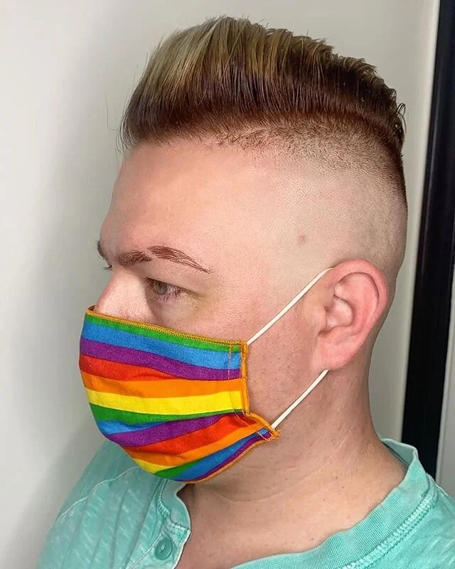 Color|Haircut|Eyebrow Tint|Eyebrow Shaping ☄️☄️☄️
.
.
#TheWorks #Fabulous #GayPride 🙌🏼
.
.
@stylz89 .
.
.
.
.
.
#Rebel #RebelSquad #RebelBarbershop #ParkRidge #EdisonPark #Chicago #ShannonBiswurm #ShannonBiz #BarberBiz #Haircolor #Haircut #Eyebrows