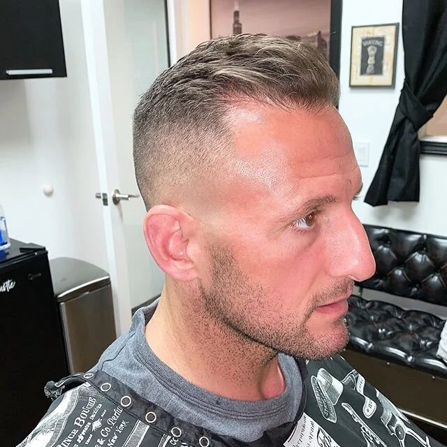 Clean Haircuts ALL DAY LONG⚡️😎
.
.
.
@bartuchjohn .
.
.
#rebel #rebelbarbershop #shannonbiz #shannonbiswurm #barberbiz #rebelsquad #baldfade #beard #slickback #classicstyle #menshair #hair #haircut #hairporn #chicago #chicagobarbers #chicagobarbersh