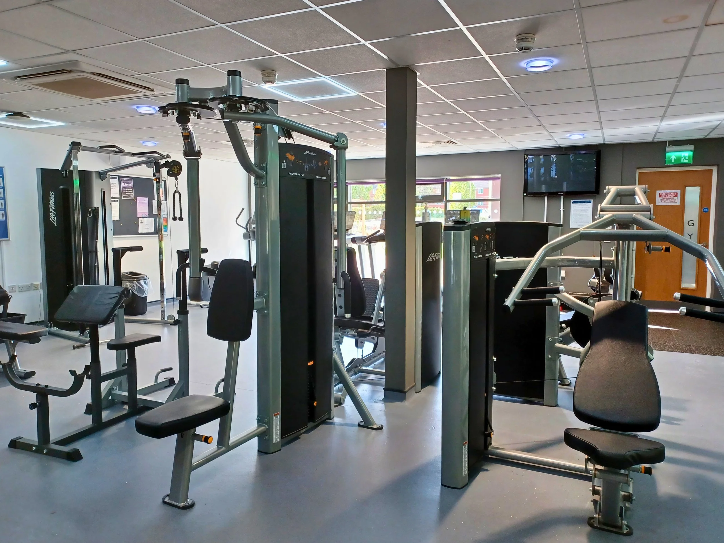 Somerdale Pavilion gym room equipment