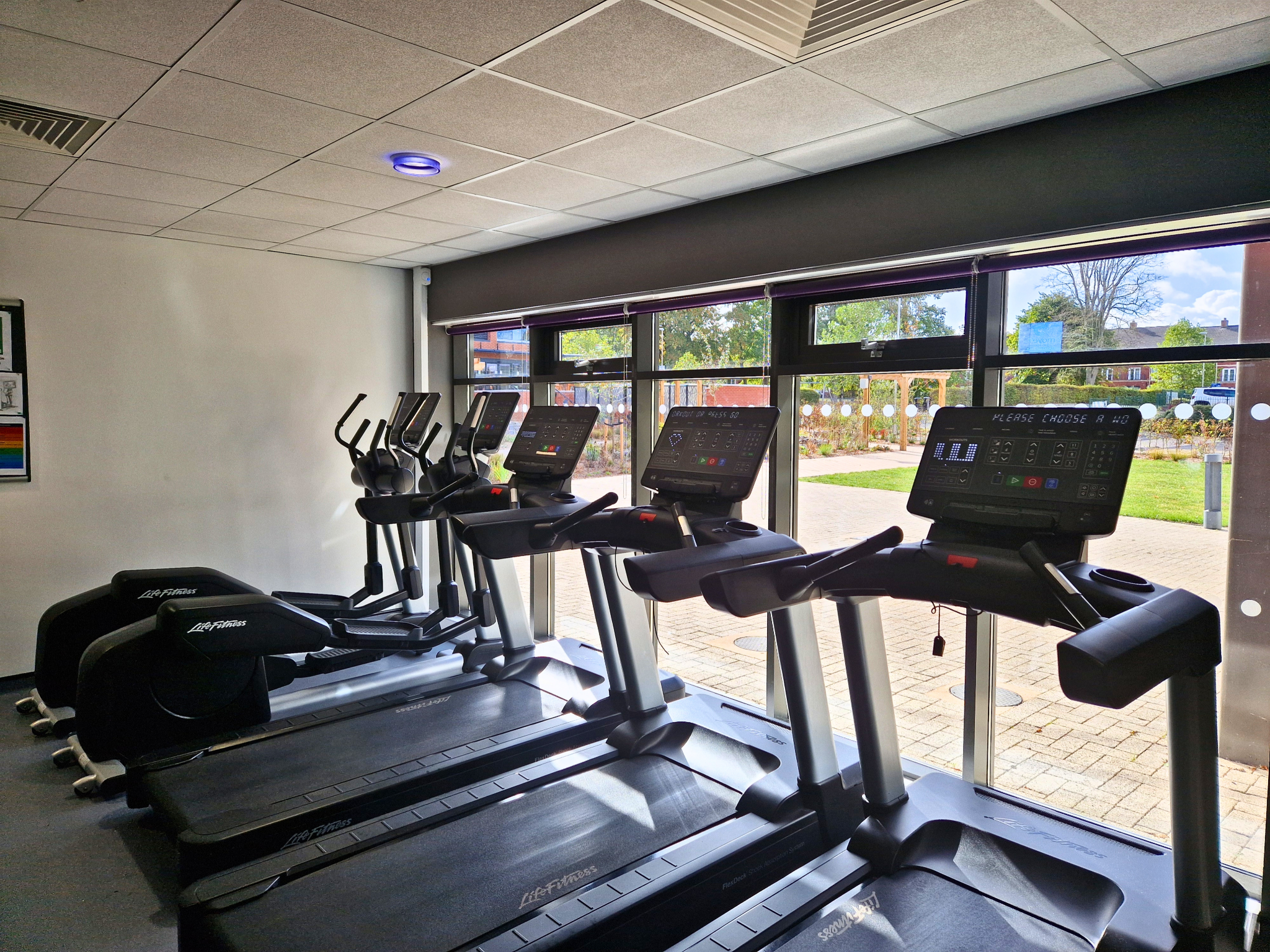 Somerdale Pavilion gym room equipment