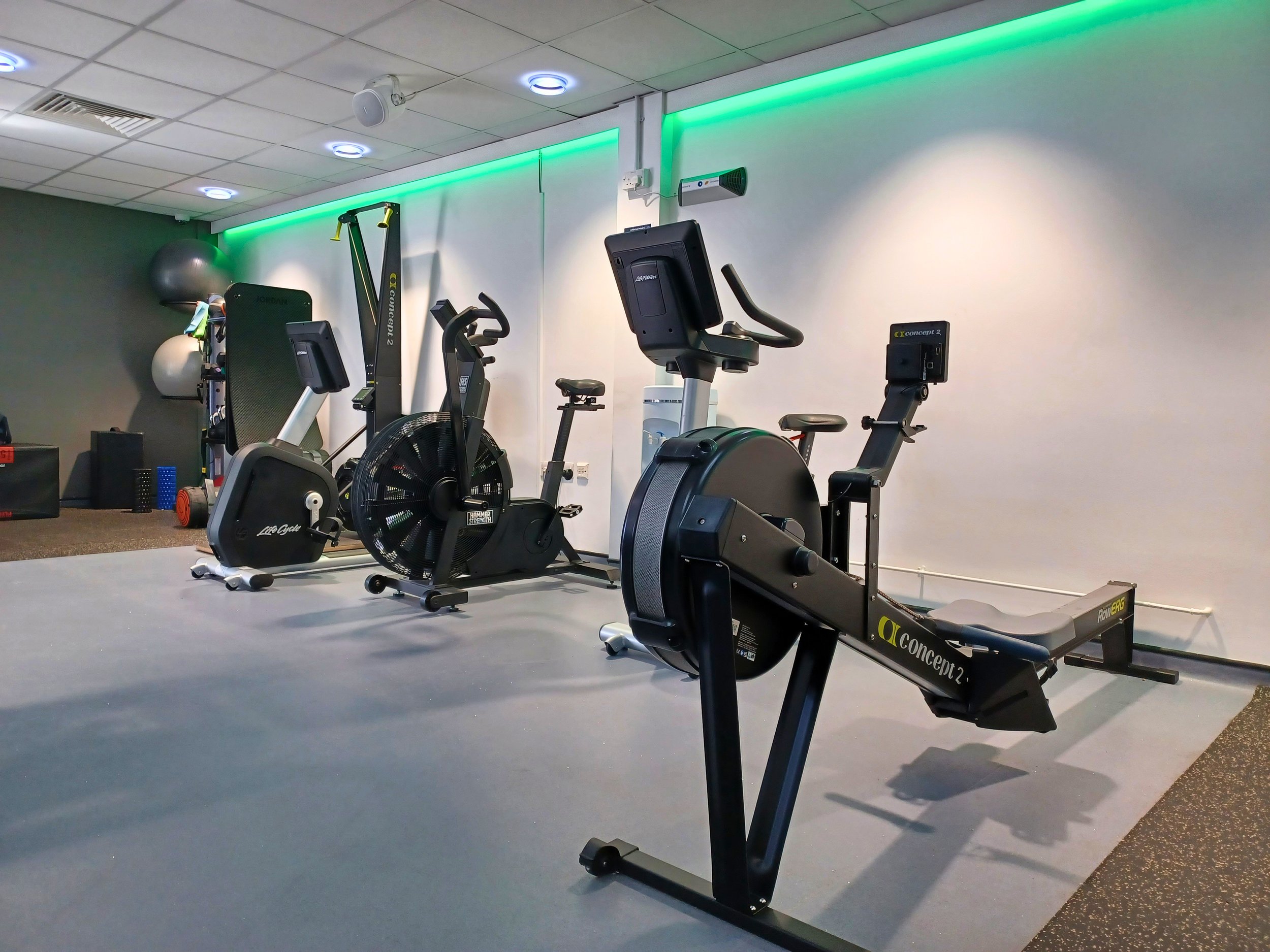 Somerdale Pavilion gym room equipment