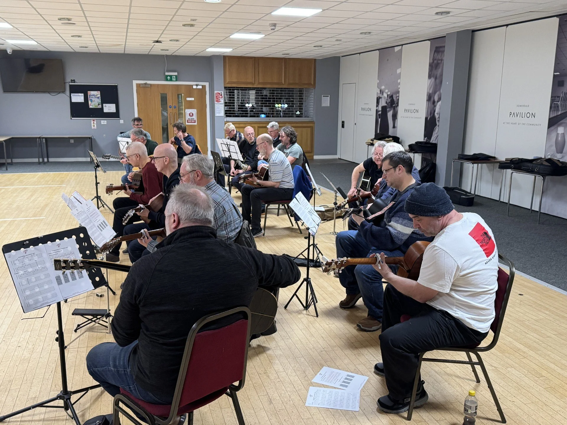 Somerdale Pavilion guitar classes