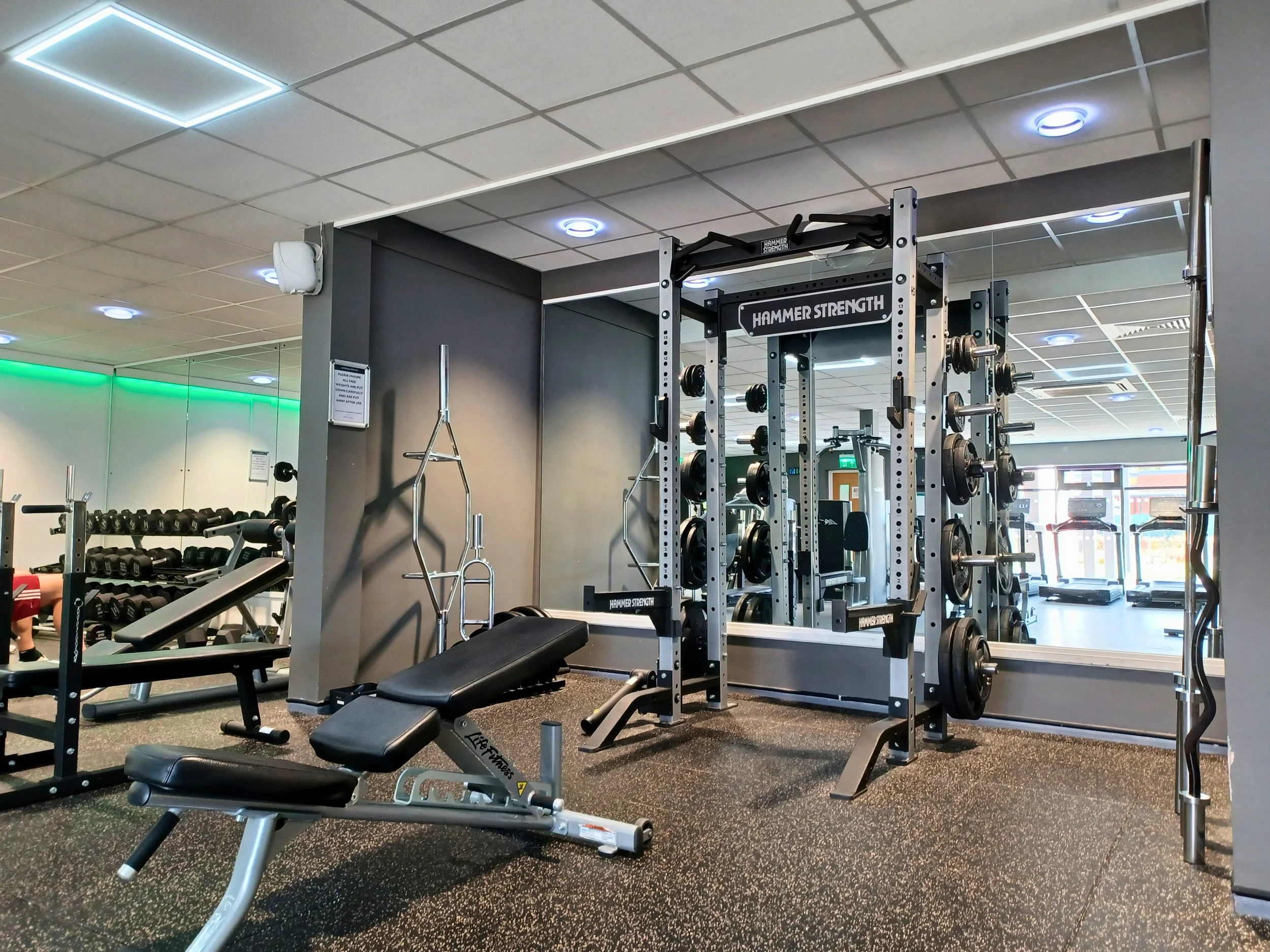 Somerdale Pavilion gym room equipment