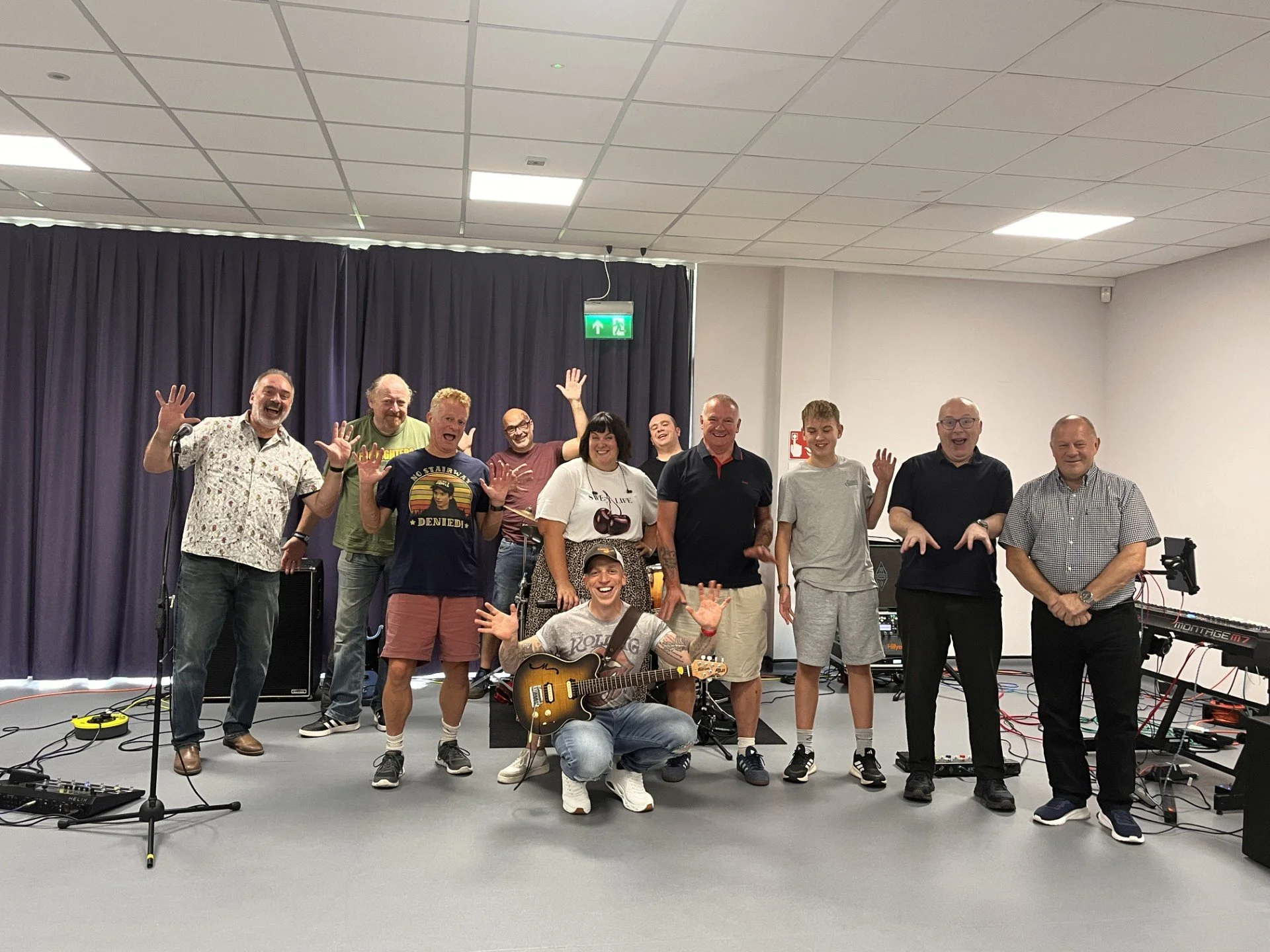 Somerdale Pavilion guitar club