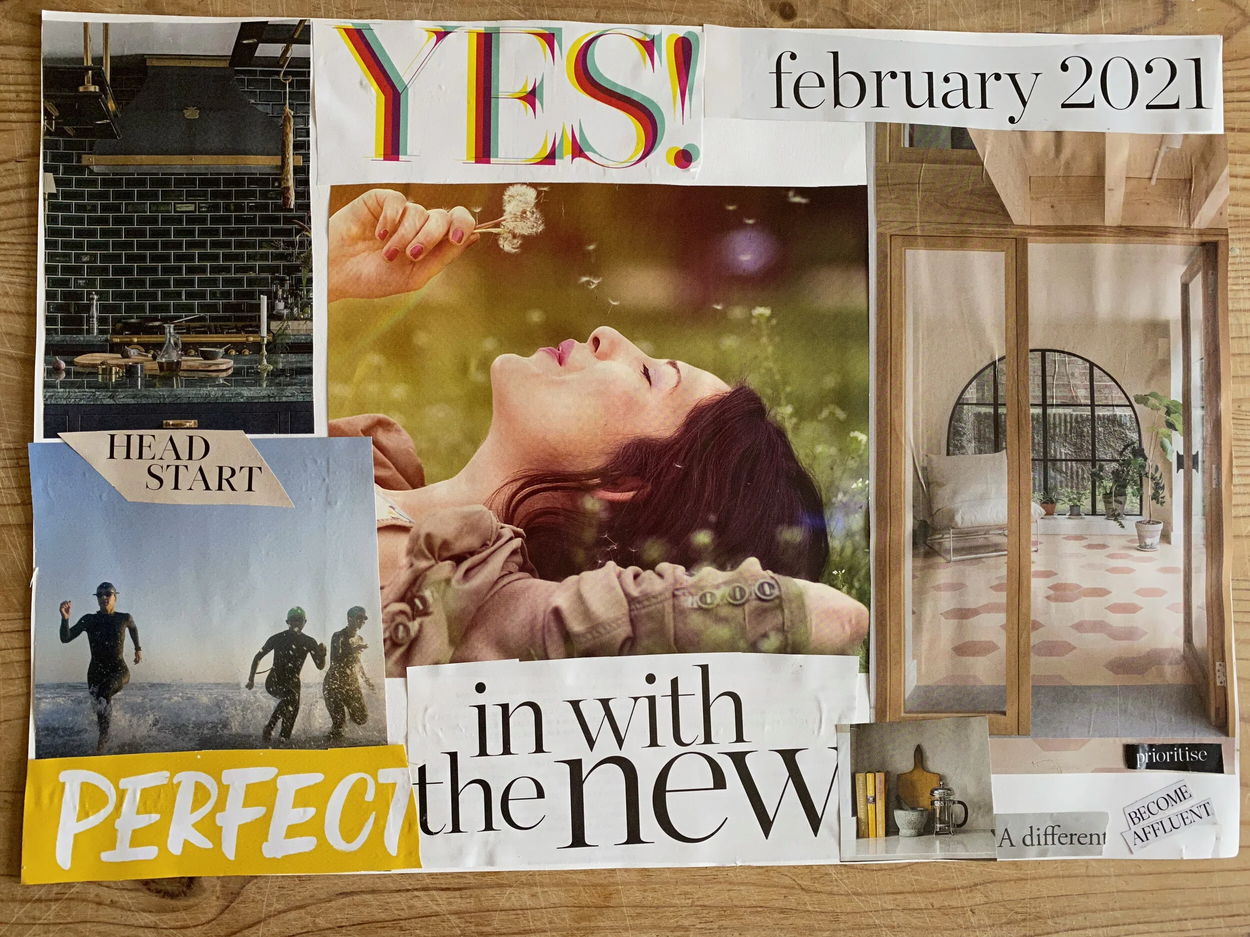 Vision boarding:  A new way to dream your goals into being