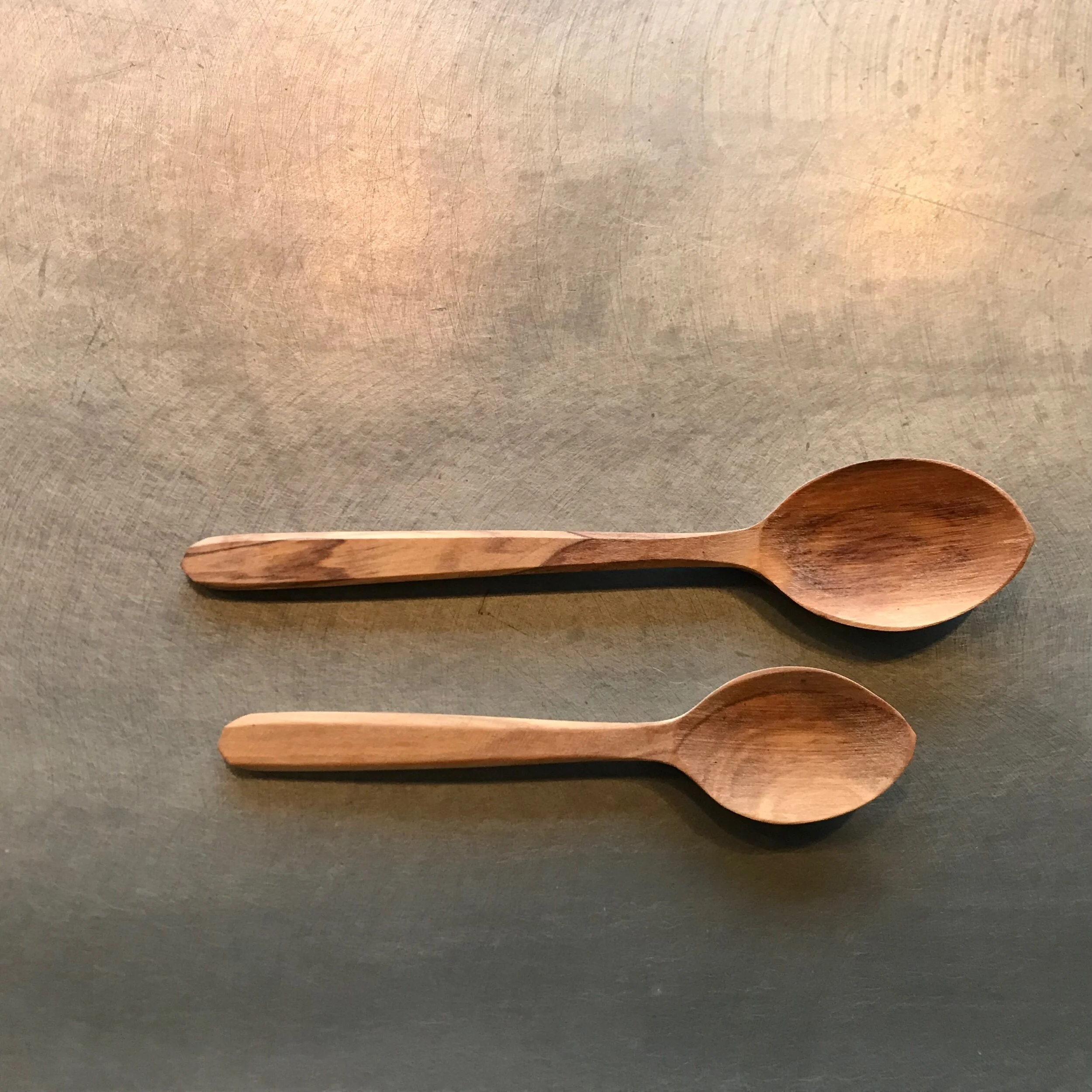 Cuillère ovale bois d’Olivier 15 cm de My Byzance