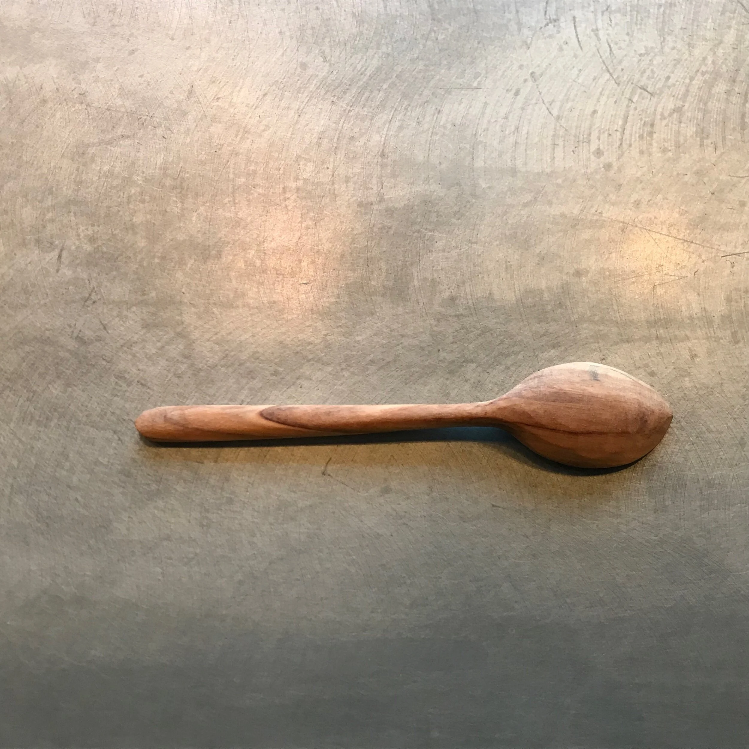 Cuillère ovale bois d’Olivier 15 cm de My Byzance