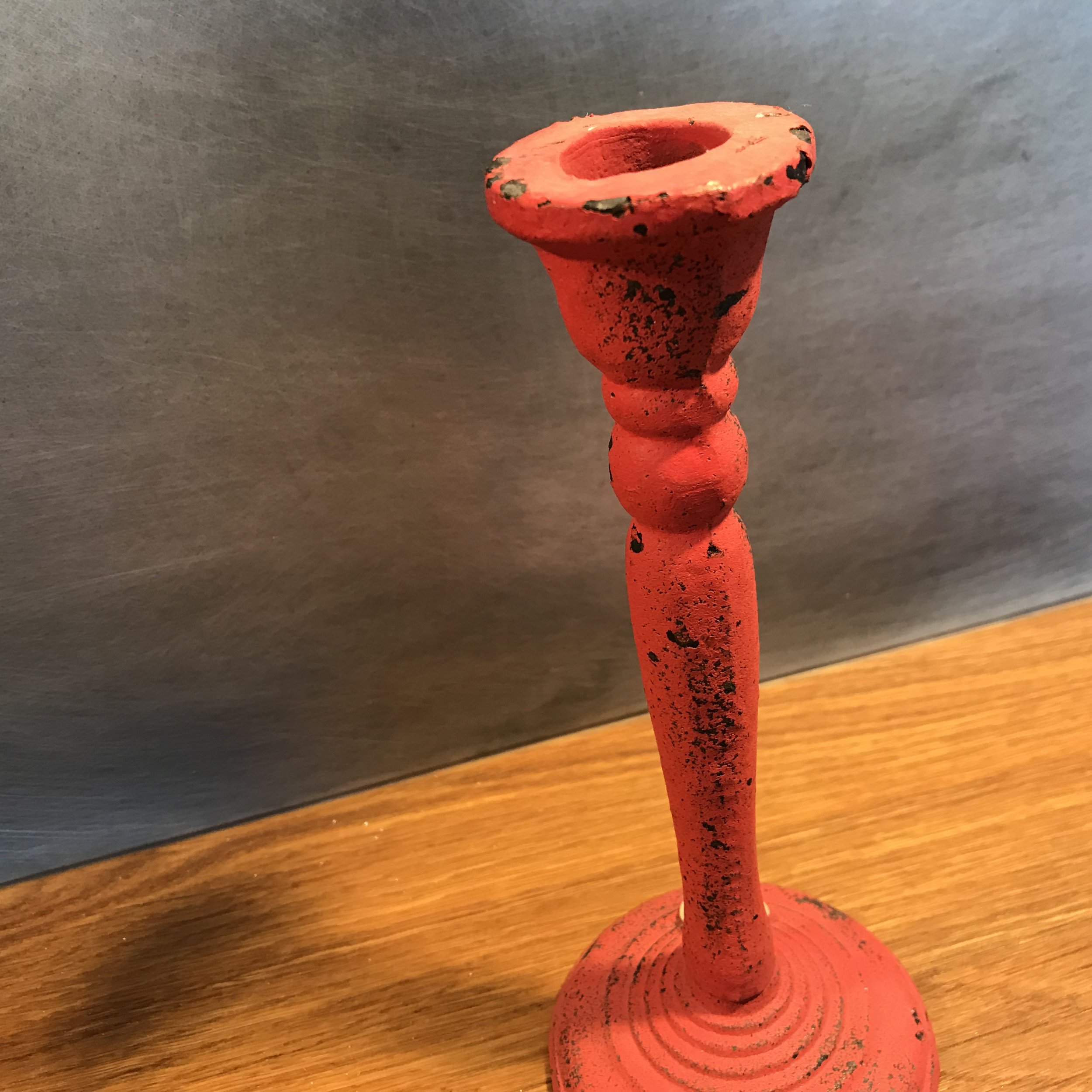 Bougeoir long rouge Affari de My Byzance