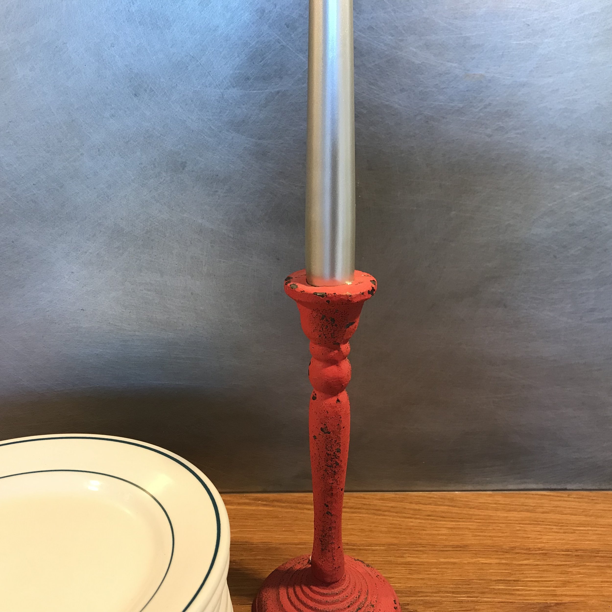 Bougeoir long rouge Affari de My Byzance