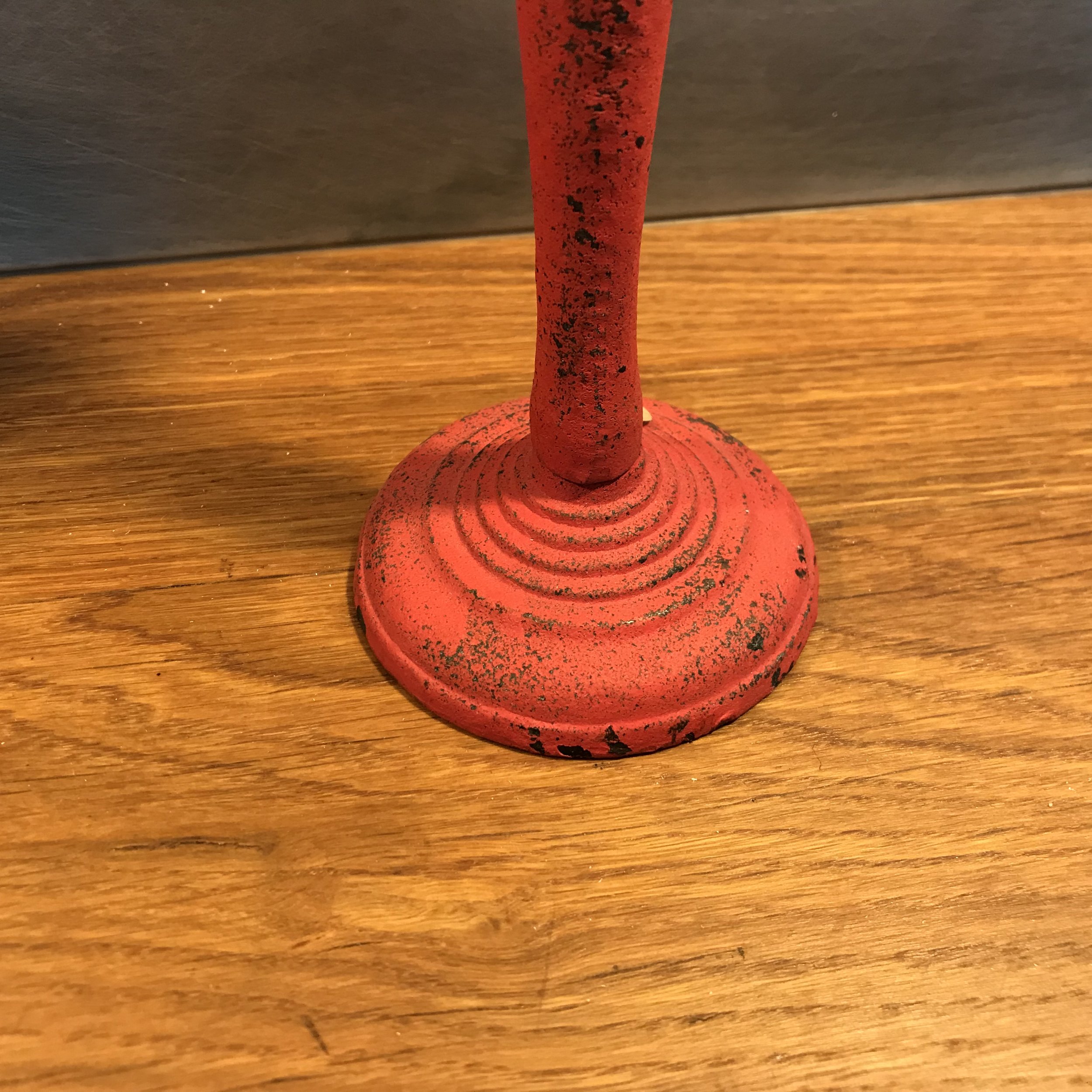 Bougeoir long rouge Affari de My Byzance
